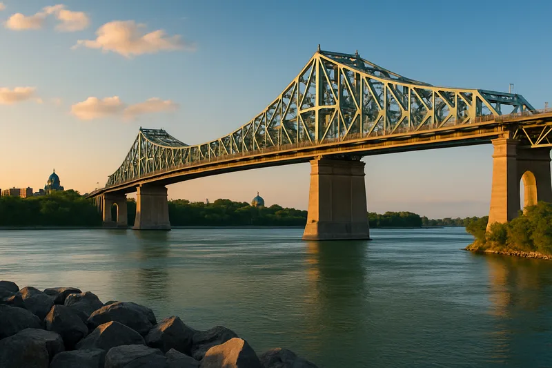 St. Lawrence River shoreline near Montreal