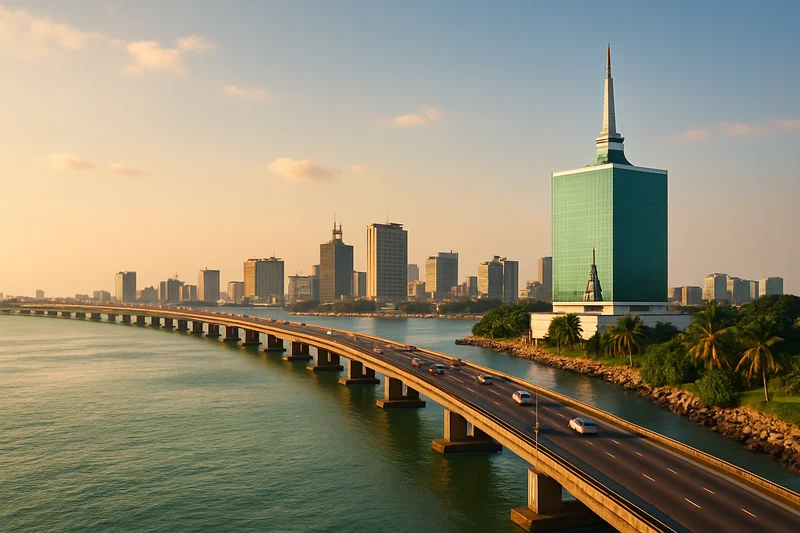 Lagos Island skyline
