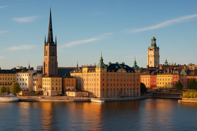 Stockholm's Gamla Stan waterfront